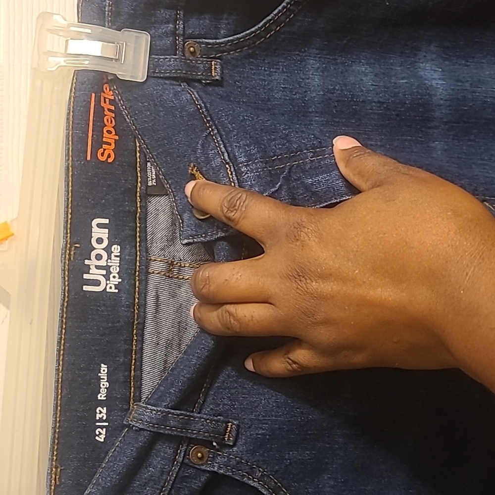 Men's blue jeans